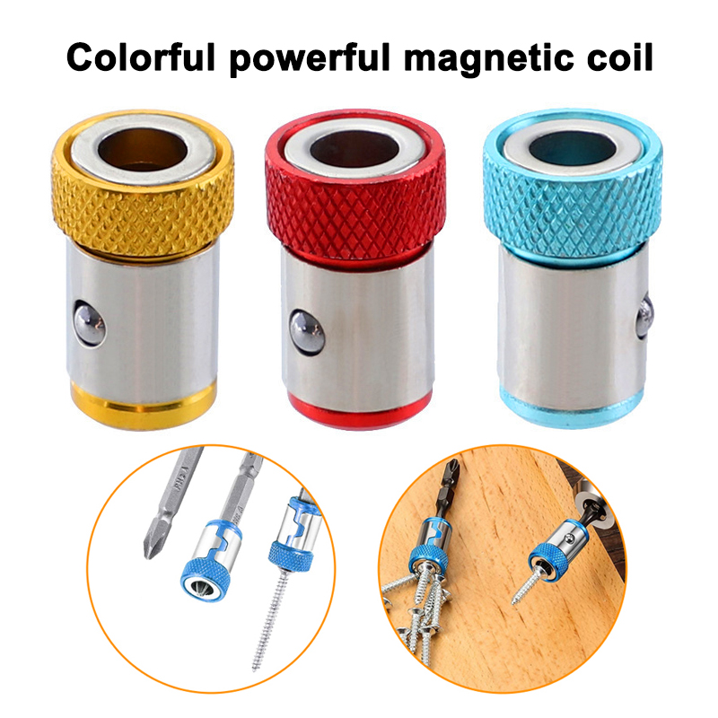 Power Tools Yellow Color - Универсальный магнитный держатель бит для отвертки