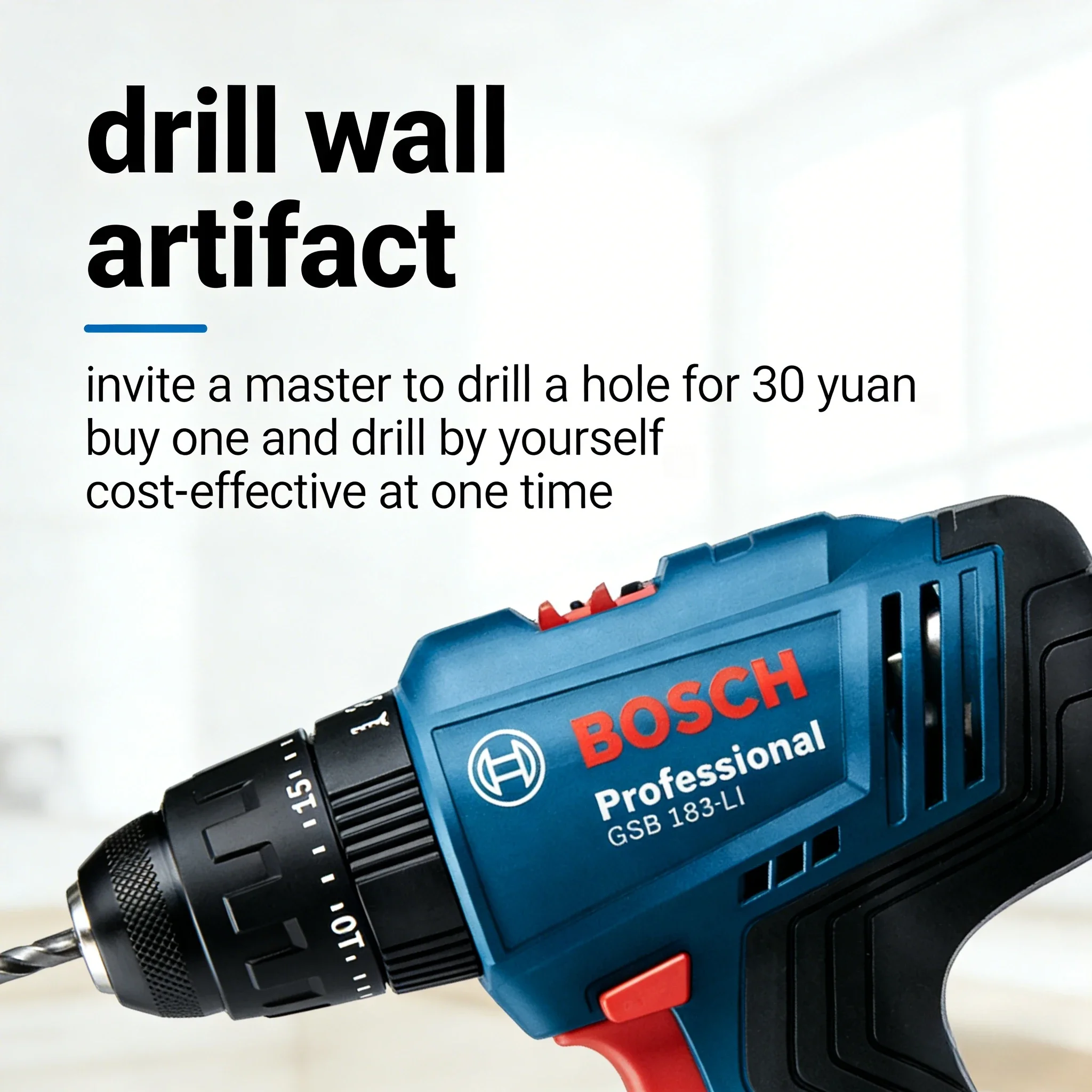 Power Tools Safety - Bosch GSB183-LI 18В Аккумуляторная ударная дрель