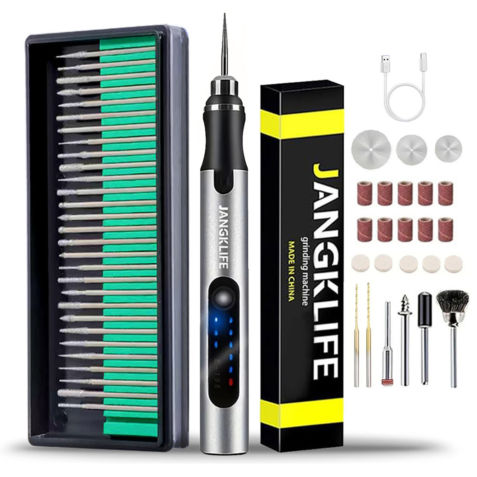 JANGKLIFE USB беспроводной рот – обзор и цена Power Tools Makita Set