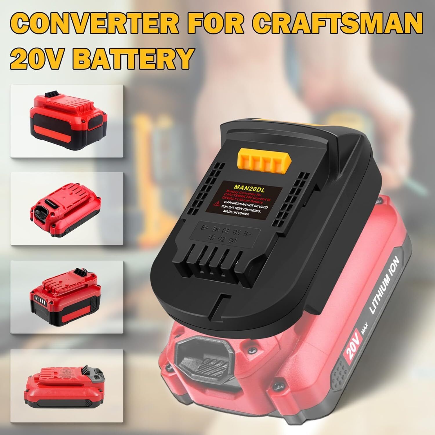 Адаптер для аккумулятора Stanl – обзор и цена Power Tools Stanley