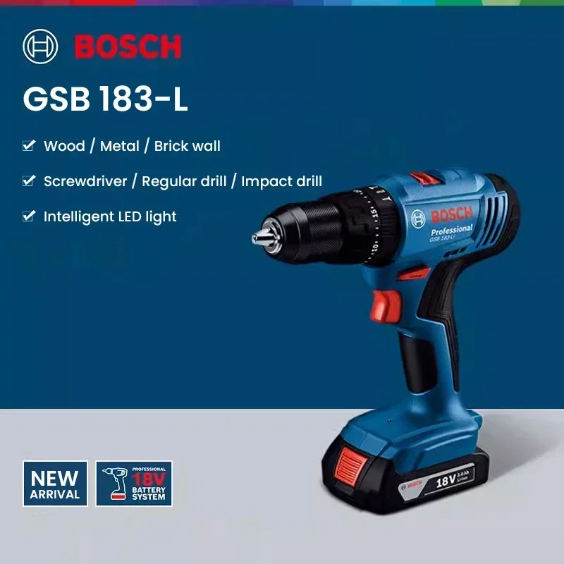 Bosch GSB183-LI 18В Аккумулято – обзор и цена Power Tools Safety