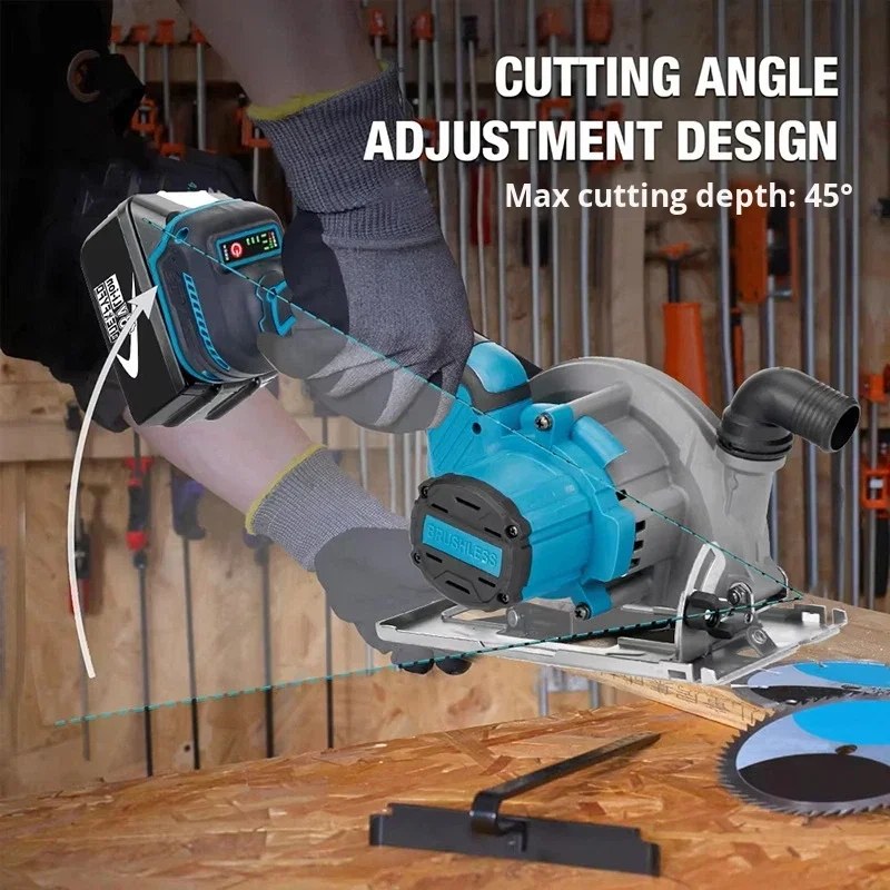 Бесщеточная аккумуляторная цир – обзор и цена Circular Saw Cordless