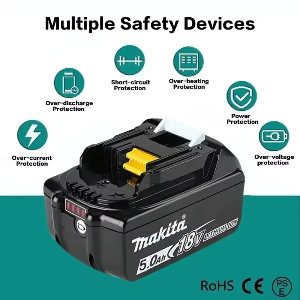 Аккумулятор BL1860B Makita 18В – обзор и цена Power Tools Makita Set