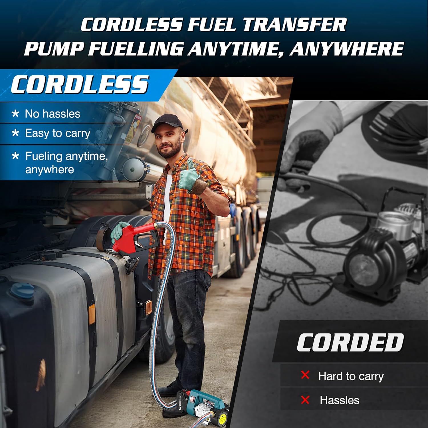 Беспроводной топливный насос S – обзор и цена Power Tools Makita Set